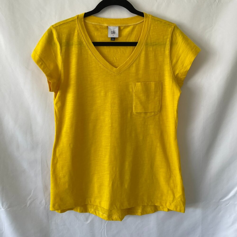 Cabi 5923 Fold Pocket Tee Spring 2021 Small EUC